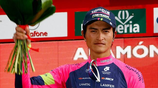 Winner Anacona, ciclista. Foto: Colprensa