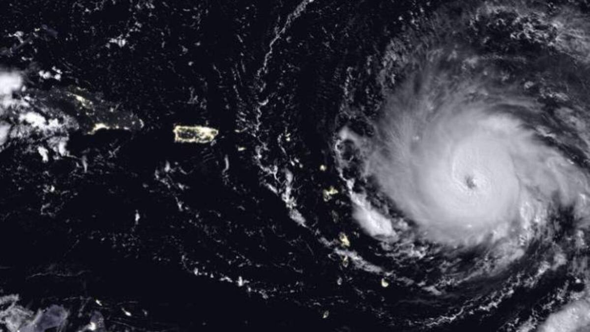 Huracán “Irma” cambiara el clima la próxima semana en la zona atlántica y andina del país