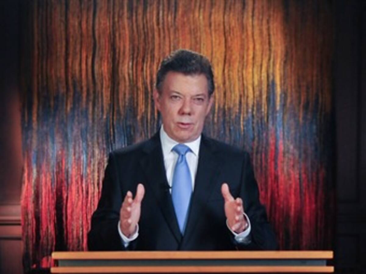 'No he autorizado ni autorizo a nadie para tener contacto con las Farc y el ELN': Santos