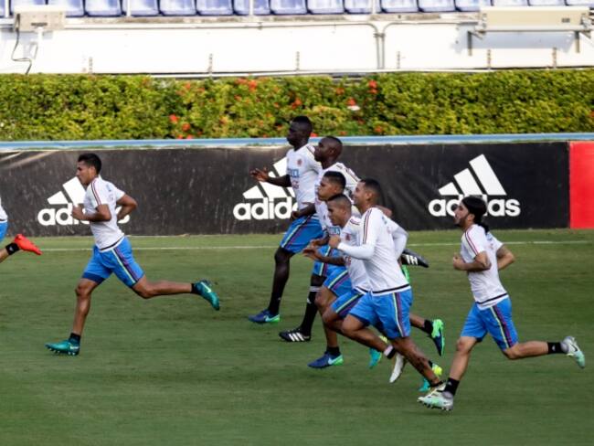 Colombia inicia su tercer día de concentración con 15 jugadores