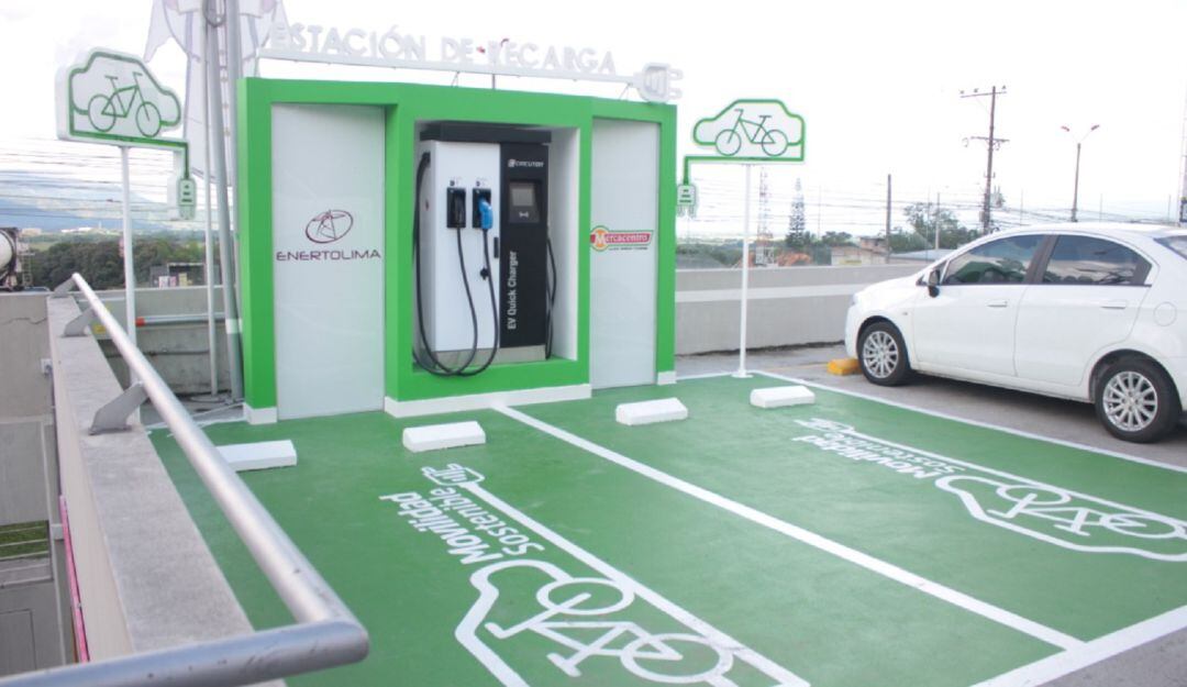 Estación de Recarga para carros eléctricos
