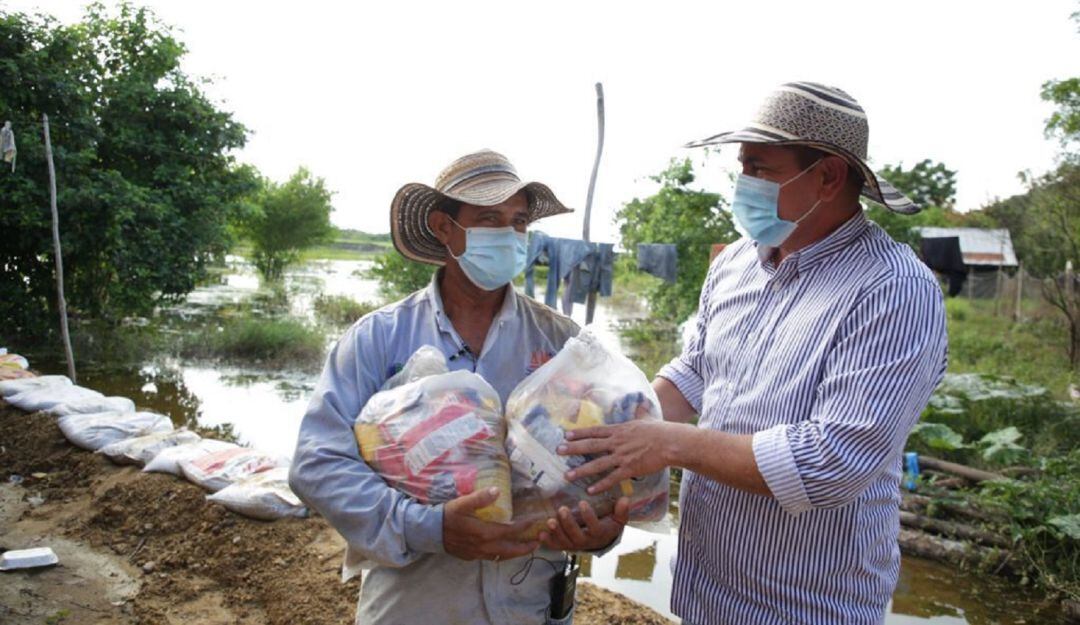 El crecimiento del río Magdalena ha afectado el sector Playa de Las Bestias, Jesús Del Río, Sura, Guasimal, Isla Providencia y otras zonas agrícolas