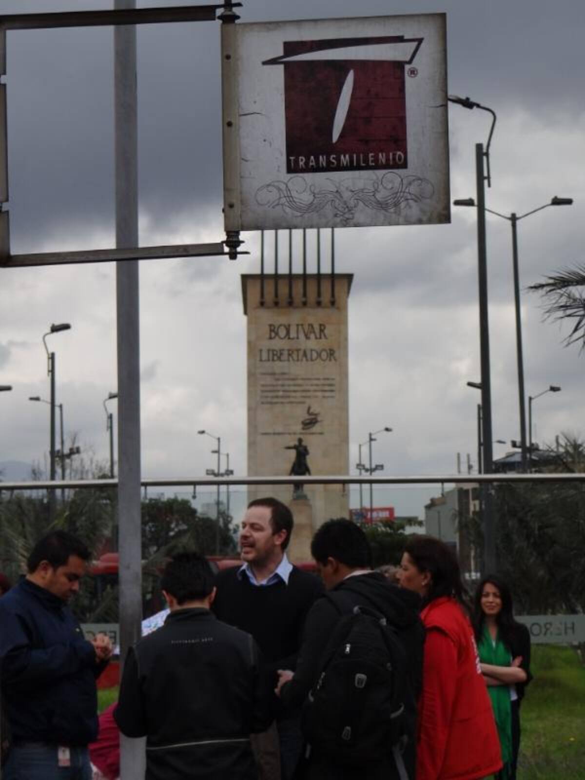 Estación de TransMilenio Los Héroes Bogotá