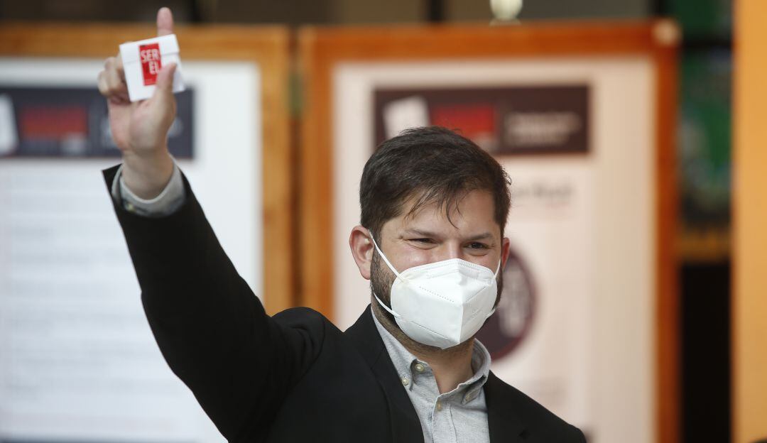 Gabriel Boric, ganador de las elecciones en Chile
