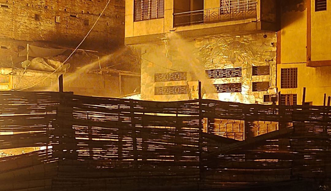 Incendio en calle 13 con carrera 13