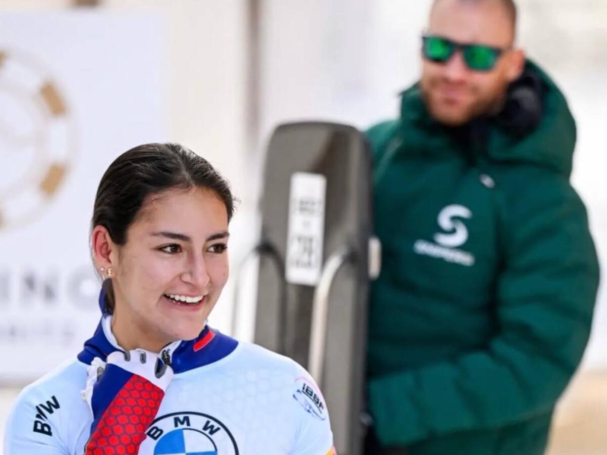 Laura Vargas, la deportista de Skeleton que ha logrado grandes triunfos para Colombia
