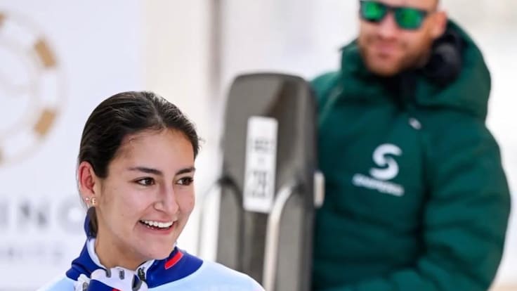 Laura Vargas, deportista de Skeleton que ha logrado grandes triunfos para Colombia
