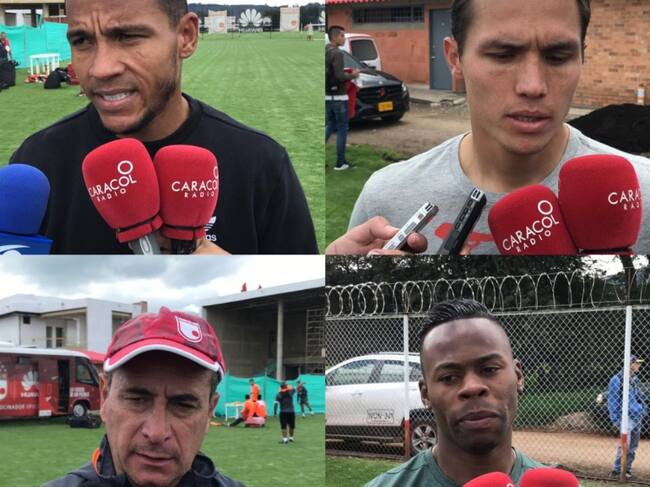 Wilson Morelo, Luis Manuel Seijas, Guillermo Sanguinetti t Carlos Arboleda