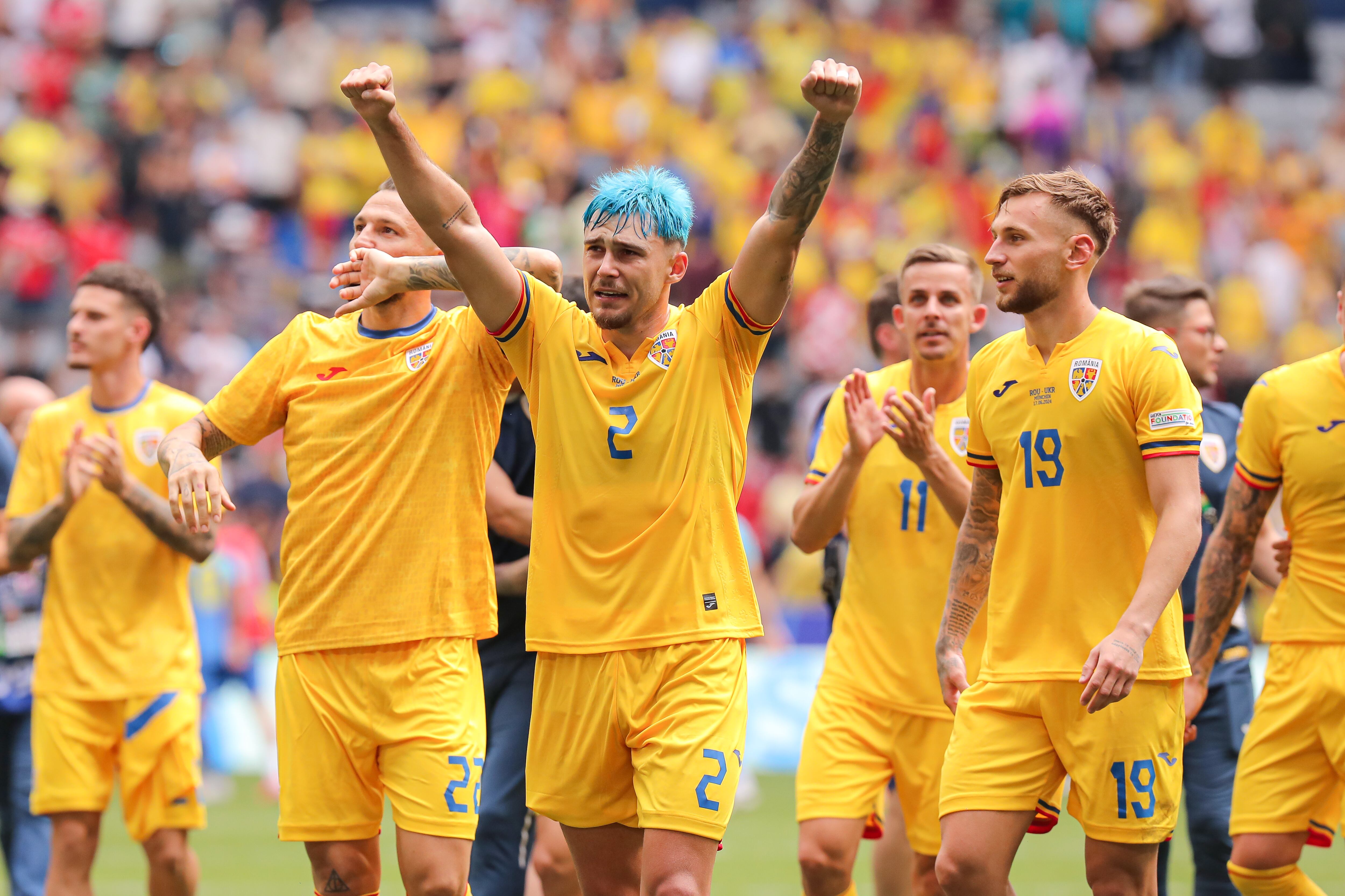 Rumania Vs. Ucrania.  (Photo by Vasile Mihai-Antonio/Getty Images)