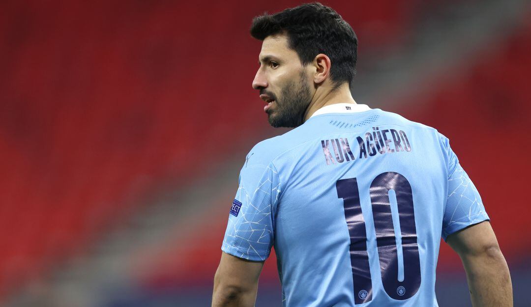 Sergio Kun Agüero, futbolista del Manchester City