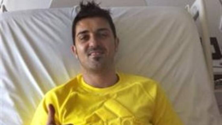 David Villa fue dado de alta y tendrá cinco meses de incapacidad