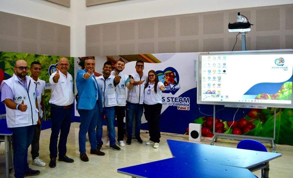 Aulas Steam- Cortesía gobernación del Quindío