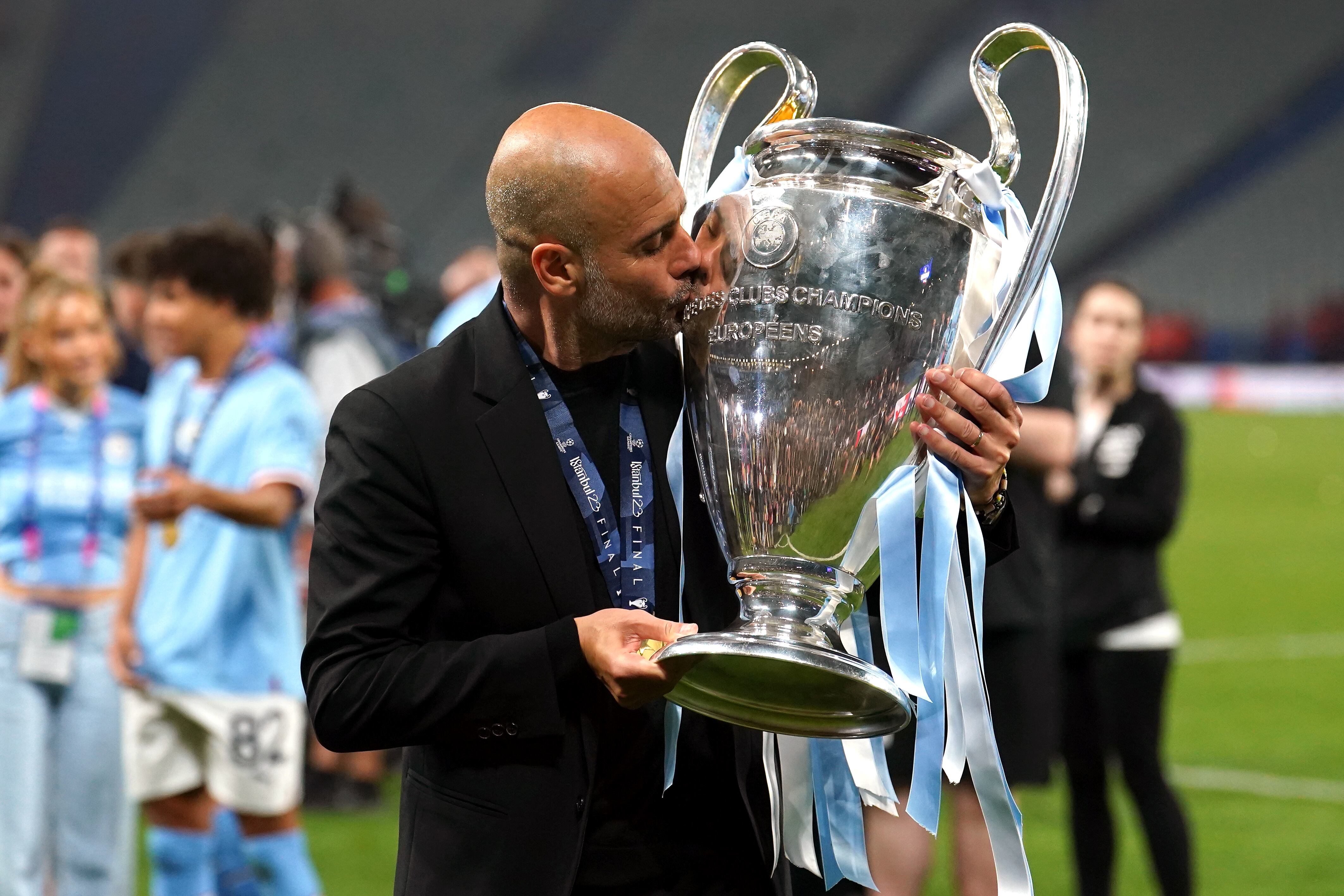 Pep Guardiola guió al Manchester City a su primera Champions League. (Photo by Martin Rickett/PA Images via Getty Images)