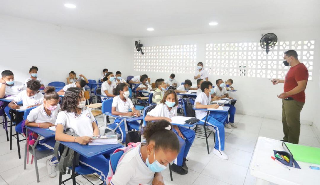 Gracias a una inversión de 60 millones de pesos se lograron habilitar cinco aulas que benefician a 420 alumnos