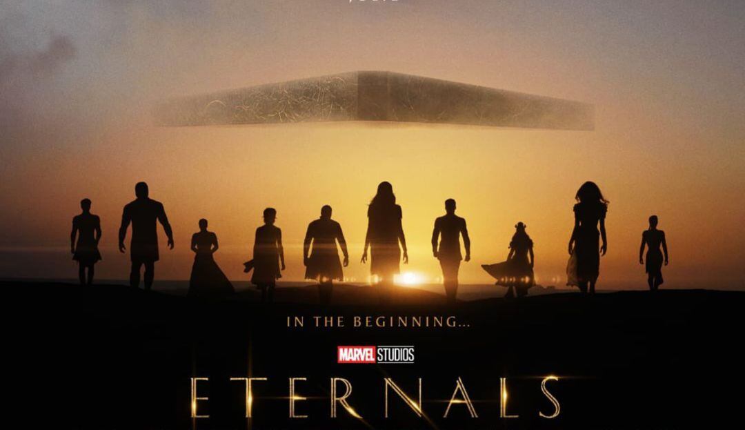 Póster oficial de la película 'Eternals'