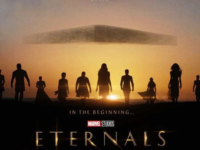 Póster oficial de la película &#039;Eternals&#039;