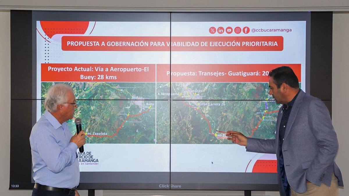 No hay avances en licencia ambiental para anillo vial externo metropolitano de Bucaramanga