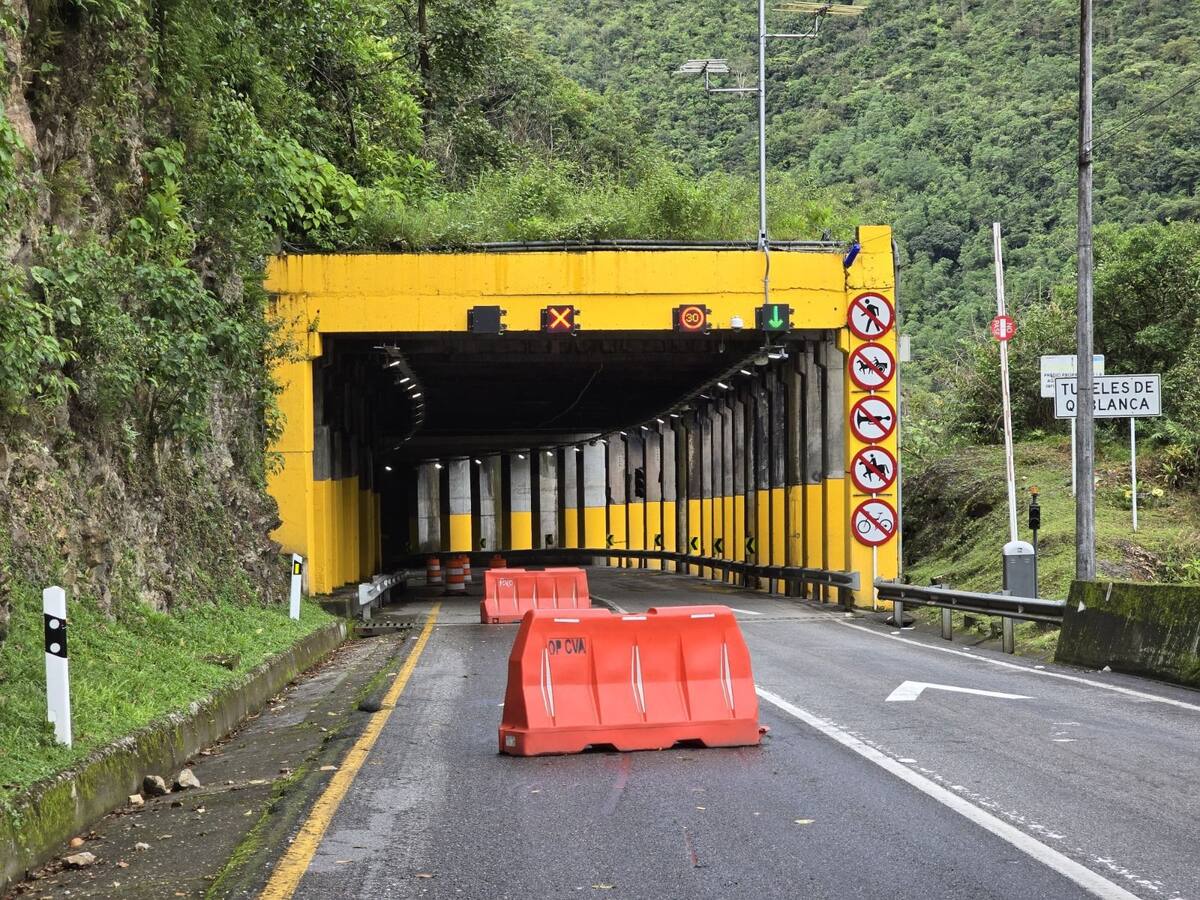 Cerrarán el túnel Quebradablanca por tres meses: así será el plan para la vía Bogotá–Villavicencio