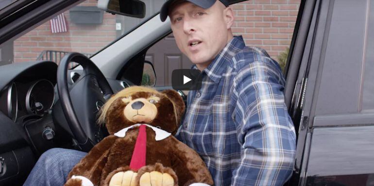 Oso de peluche sale a la venta en honor a Donald Trump