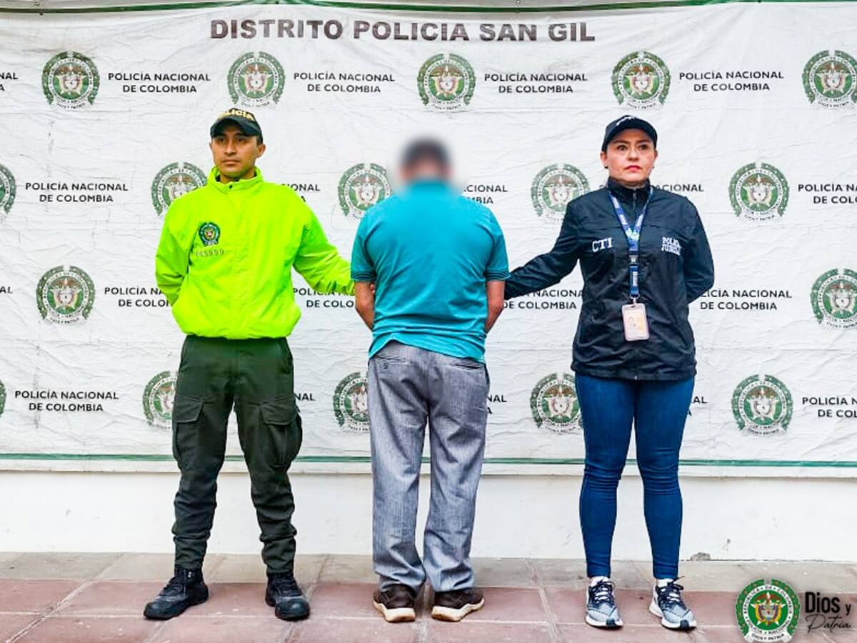 Hombre que abusó de su hija de tan solo 11 años de edad fue capturado en San Gil