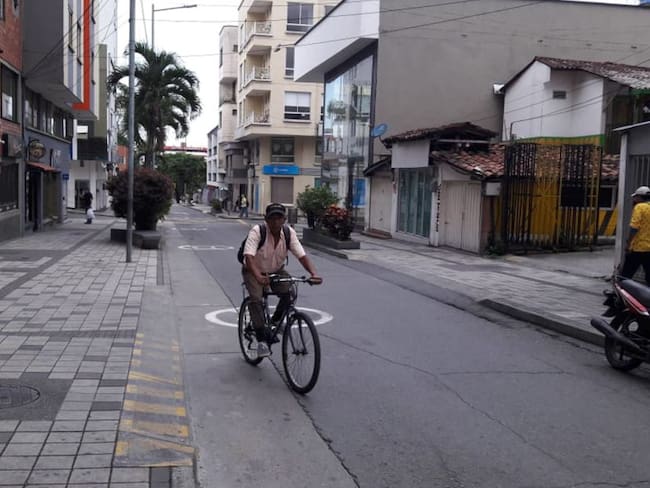 Ya se inició la jornada del día sin carro y sin moto en Armenia, la bicicleta medio alternativo de transporte