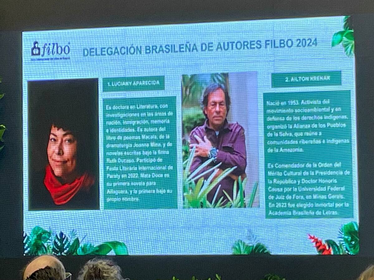 La delegación de Brasil en la Filbo 2024