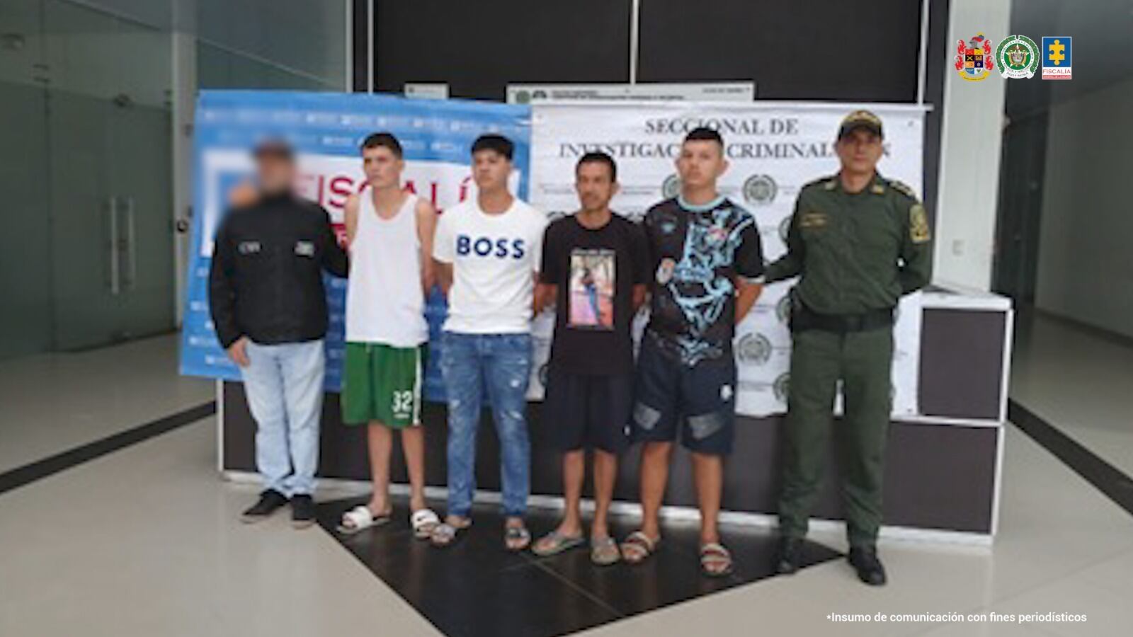 Judicializados cuatro presuntos responsables de homicidio en Cúcuta / Foto: Fiscalía General de la Nación