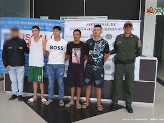 Judicializados cuatro presuntos responsables de homicidio en Cúcuta / Foto: Fiscalía General de la Nación