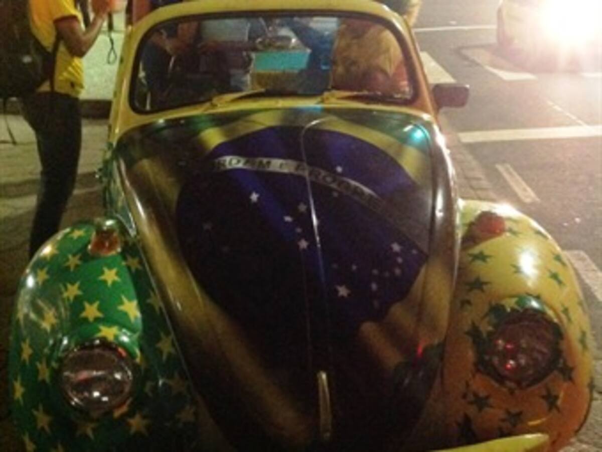 Fuscalina: la "limusina" del Mundial de Brasil 2014