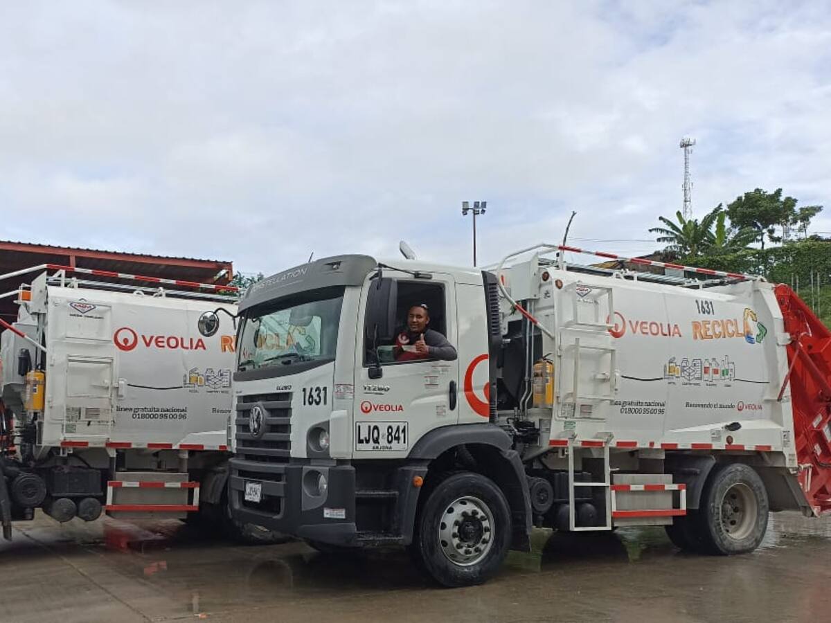 Veolia incorporó nueva flota de vehículos en Cartagena
