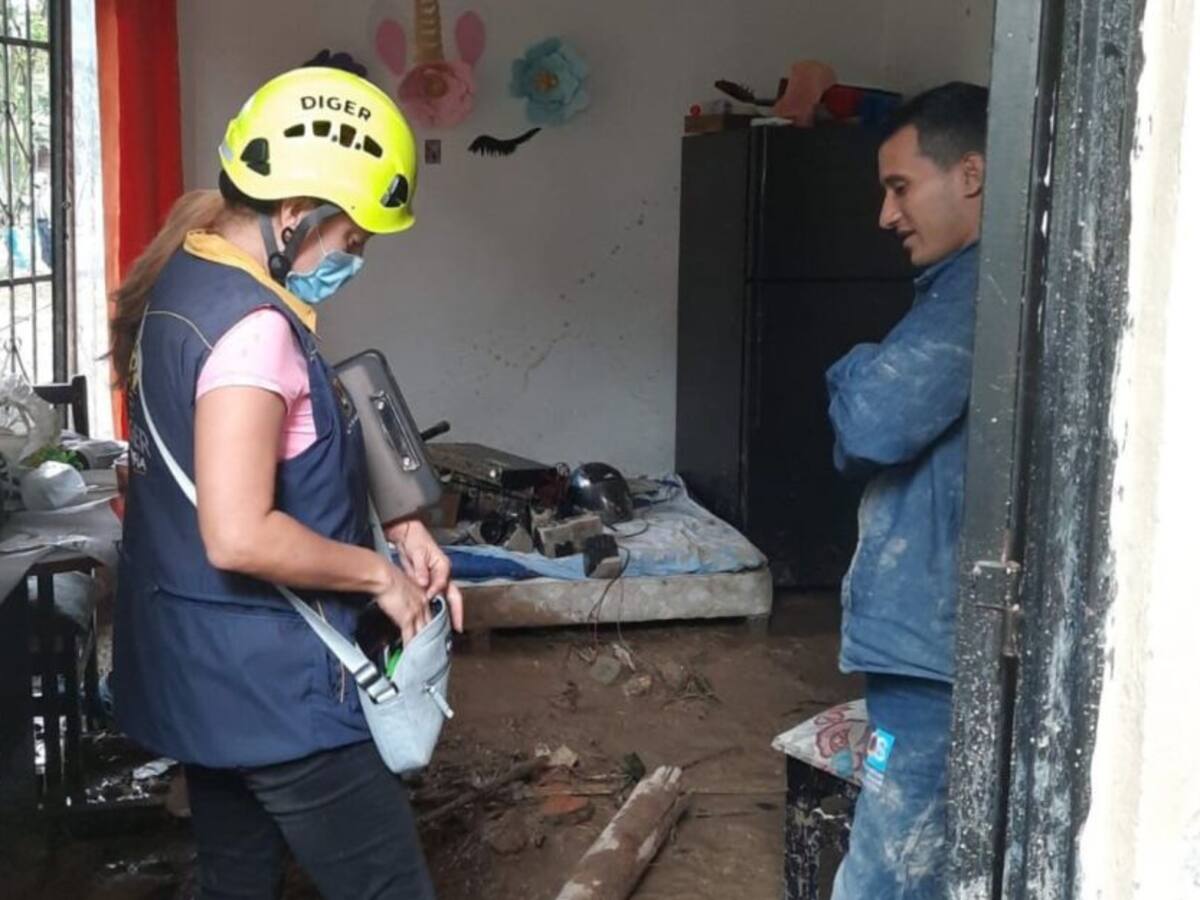 En La Esneda y en la comuna del río fueron evacuadas 125 viviendas
