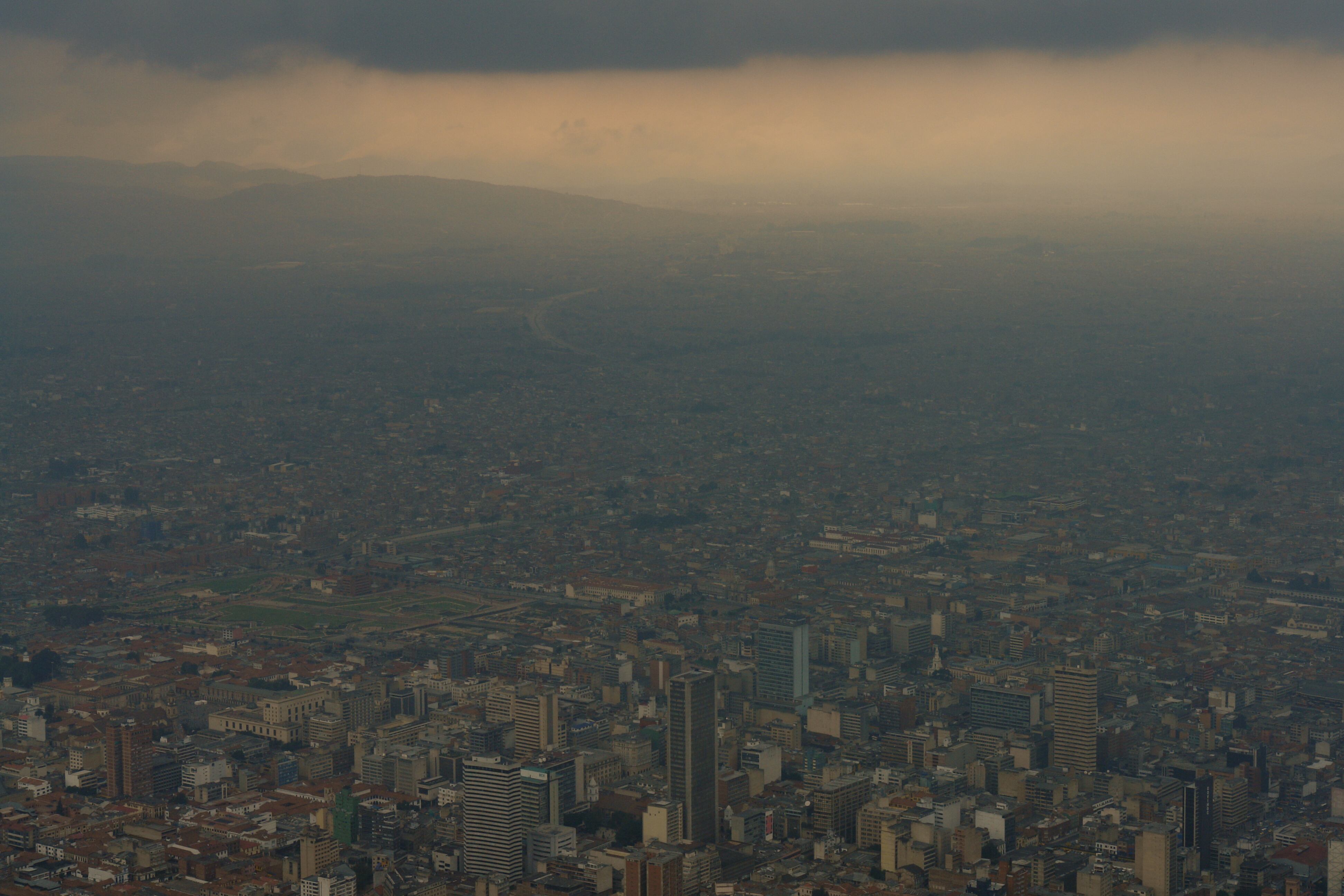 Imagen de referencia calidad del aire en Bogotá - Vía Getty Images