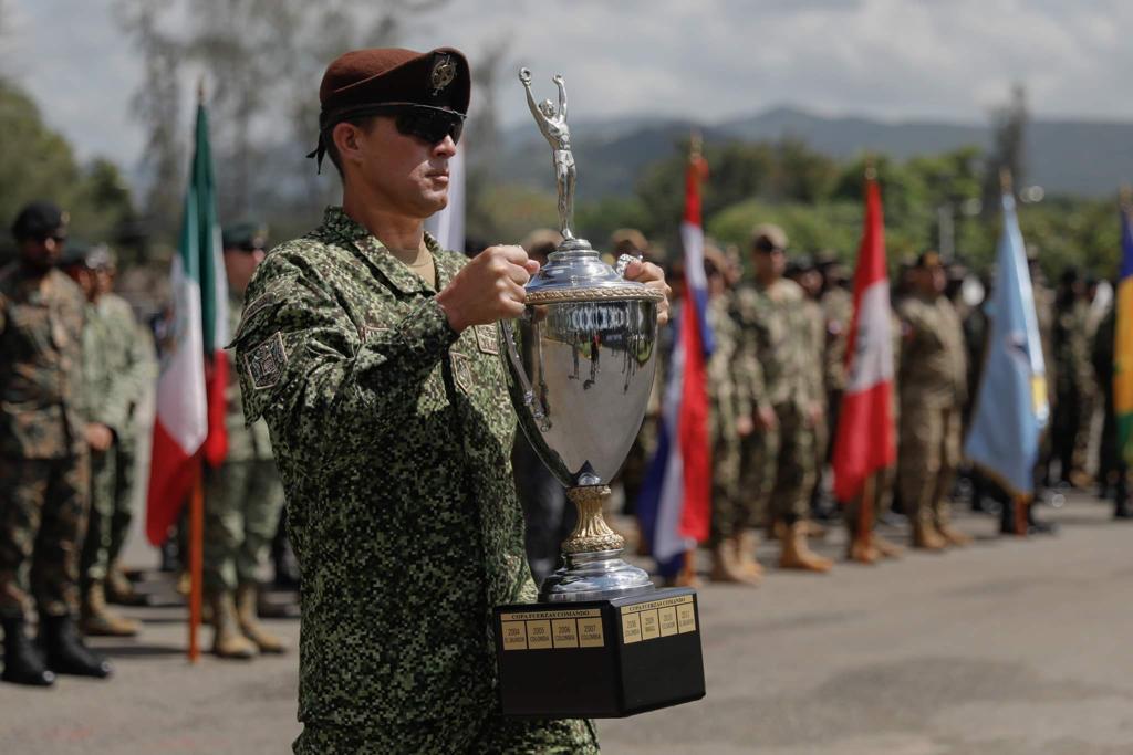 Colombia, campeona de Fuerzas Comando 2023. Cortesía: FF.MM