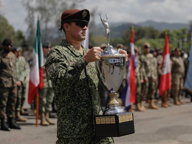 Colombia, campeona de Fuerzas Comando 2023. Cortesía: FF.MM