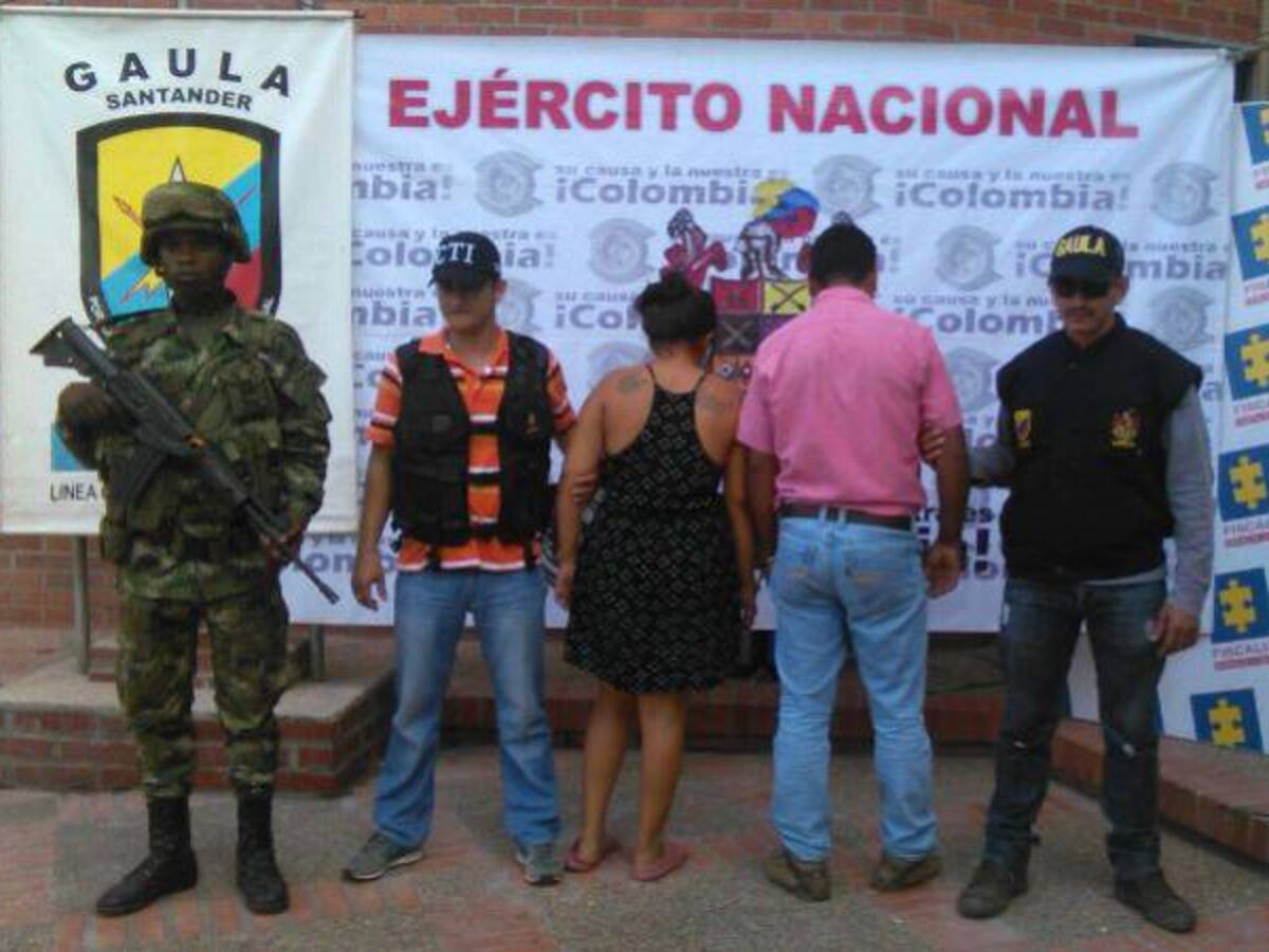 El Ejército capturó dos extorsionistas en Barrancabermeja