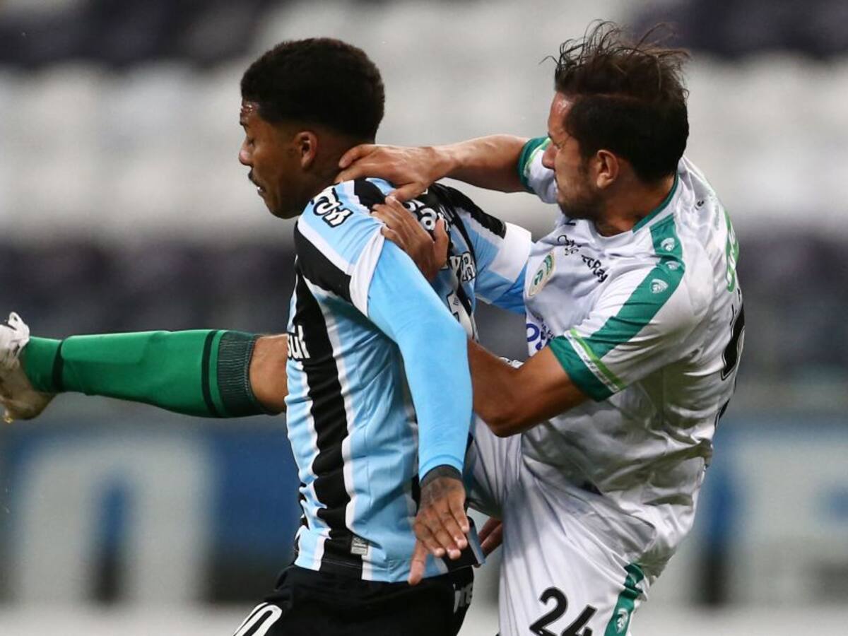 Un tímido Equidad pierde ante Gremio en la Copa Sudamericana