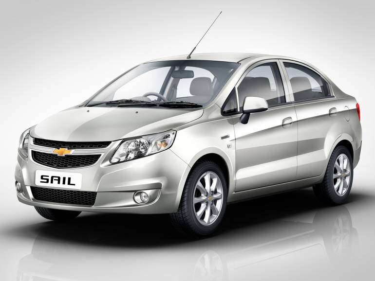 Vehículo Chevrolet Sail. 