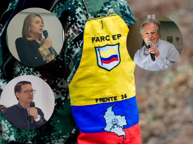 Alcaldes amenazados por el frente 36 en Antioquia- foto tomadas de Facebook
