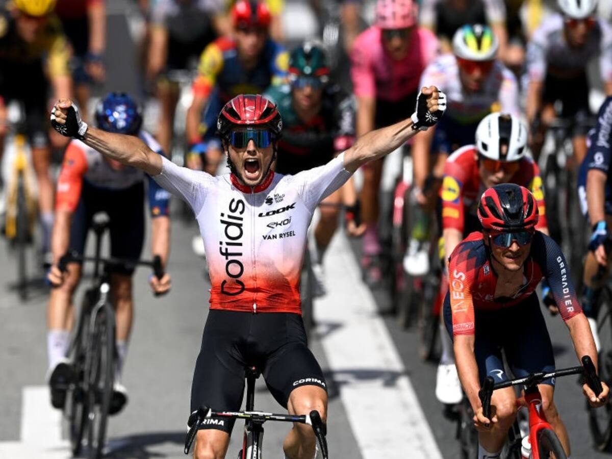 Victor Lafay gana la segunda etapa del Tour: Egan deja rastros de ilusión