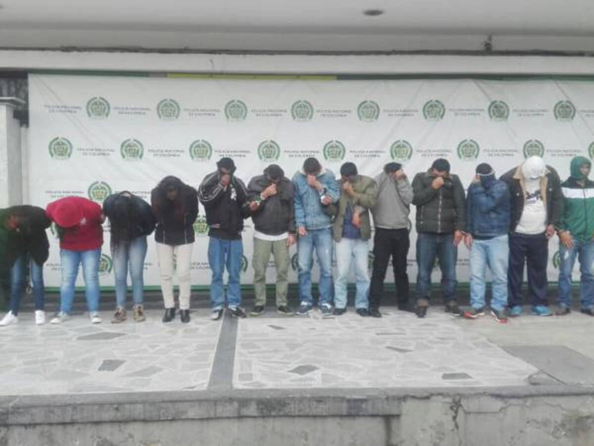 Cayó la banda de “Los G” dedicados a la venta de bazuco