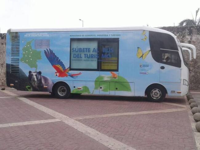 El bus del turismo llegó a Cartagena