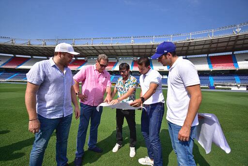 Ramón Jesurún en el Metropolitano de Barranquilla. (Externos -Colprensa)
