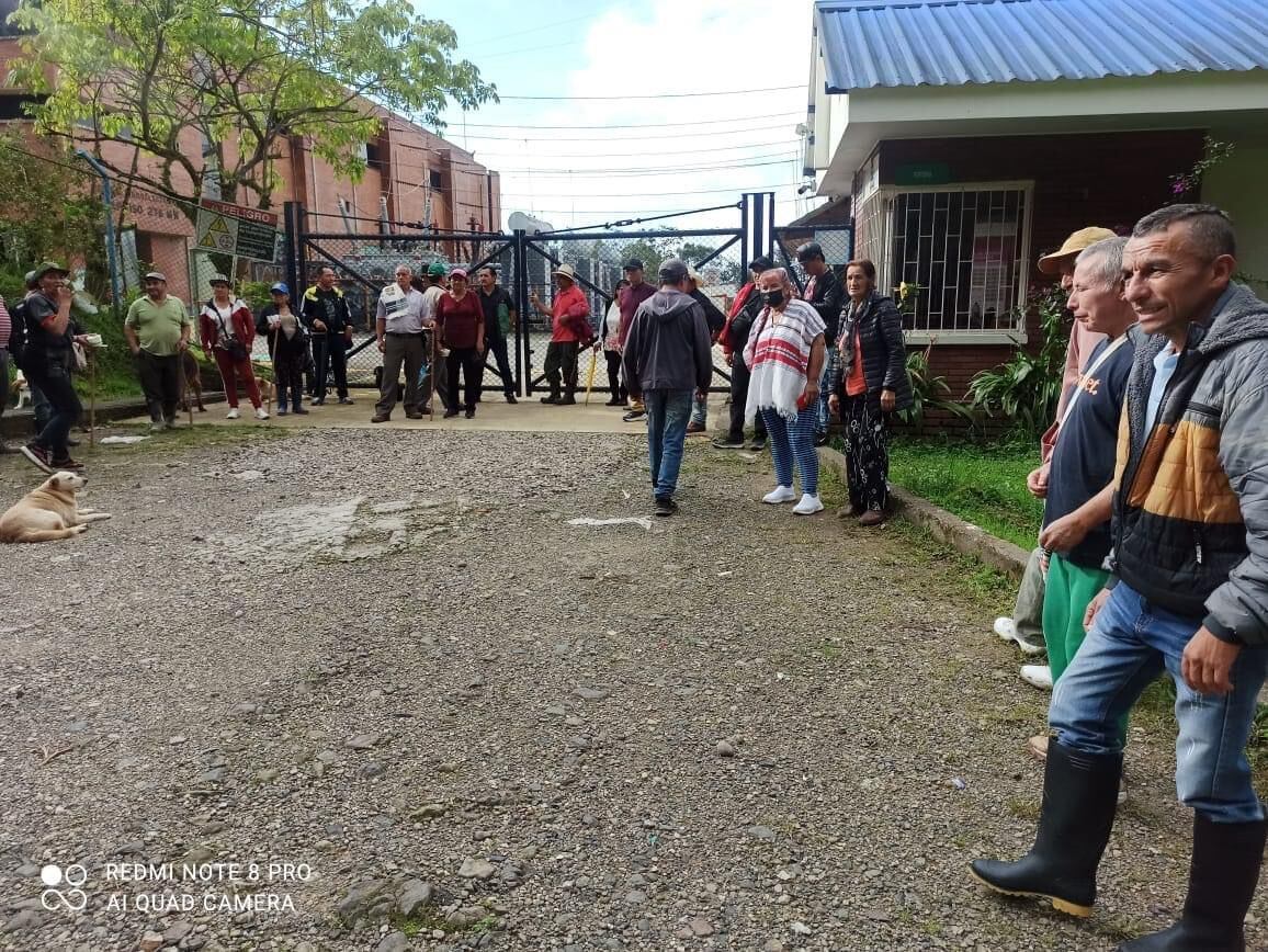 Bloqueos en hidroeléctricas de Cundinamarca amenazan suministro eléctrico en Bogotá. Foto: Suministrada.