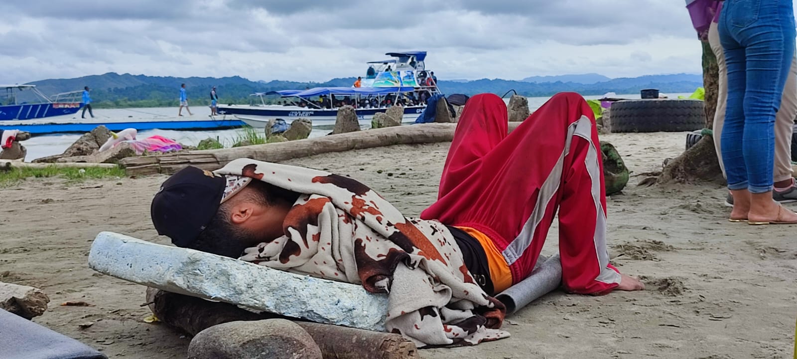 Migrantes Necoclí- foto cortesía para Caracol Radio