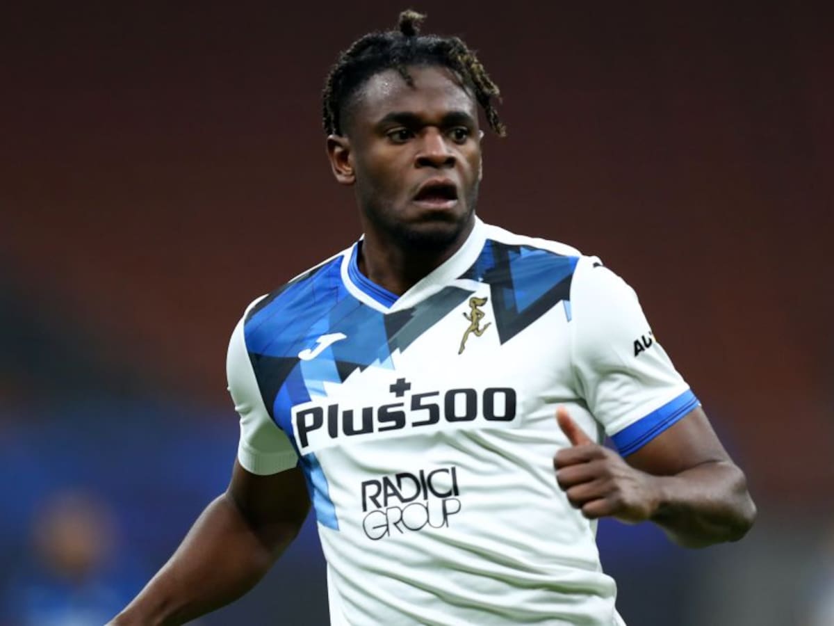 Lesión de Duván Zapata no fue grave y estará con Atalanta el viernes