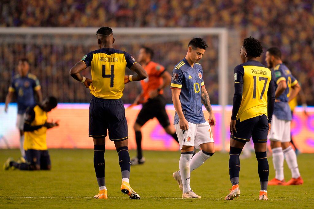 Colombia vs. Ecuador (Photo by RODRIGO BUENDIA / POOL / AFP) (Photo by RODRIGO BUENDIA/POOL/AFP via Getty Images)