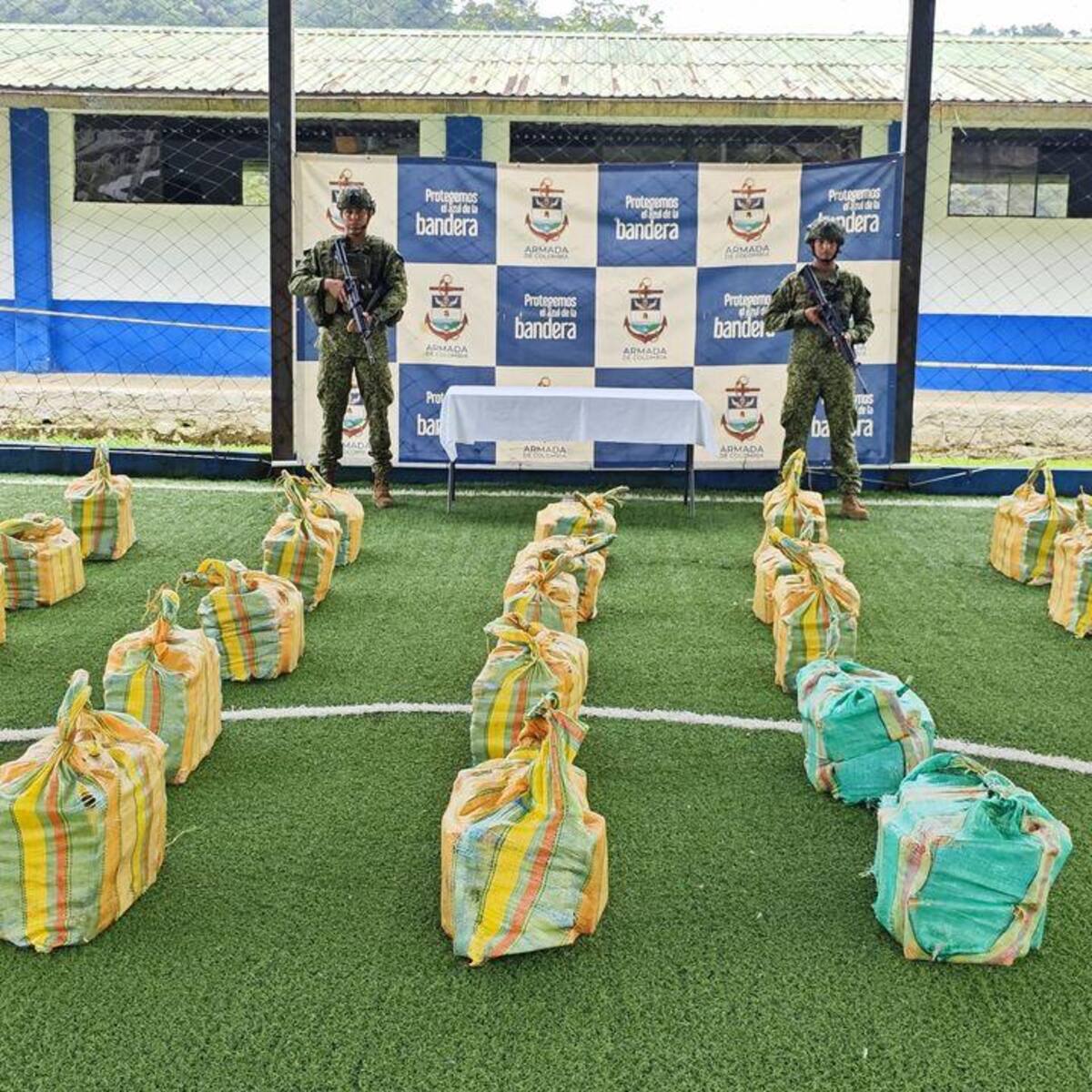 En Chocó incautaron más de media tonelada de cocaína que tenía un valor de USD 33 millones