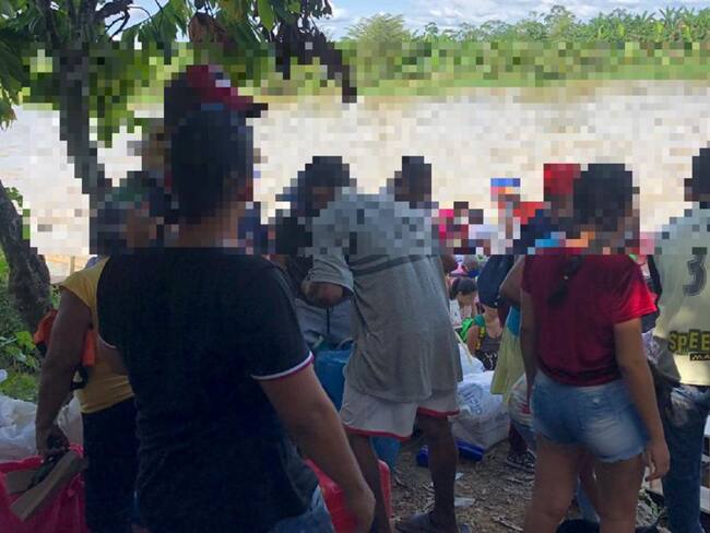 Unas 500 personas desplazadas es el censo inicial en Cáceres, Antioquia