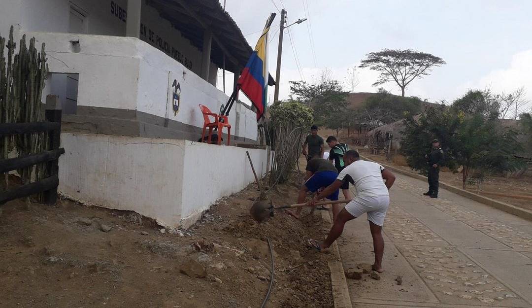 Estación de Policía de Pueblo Bujo.