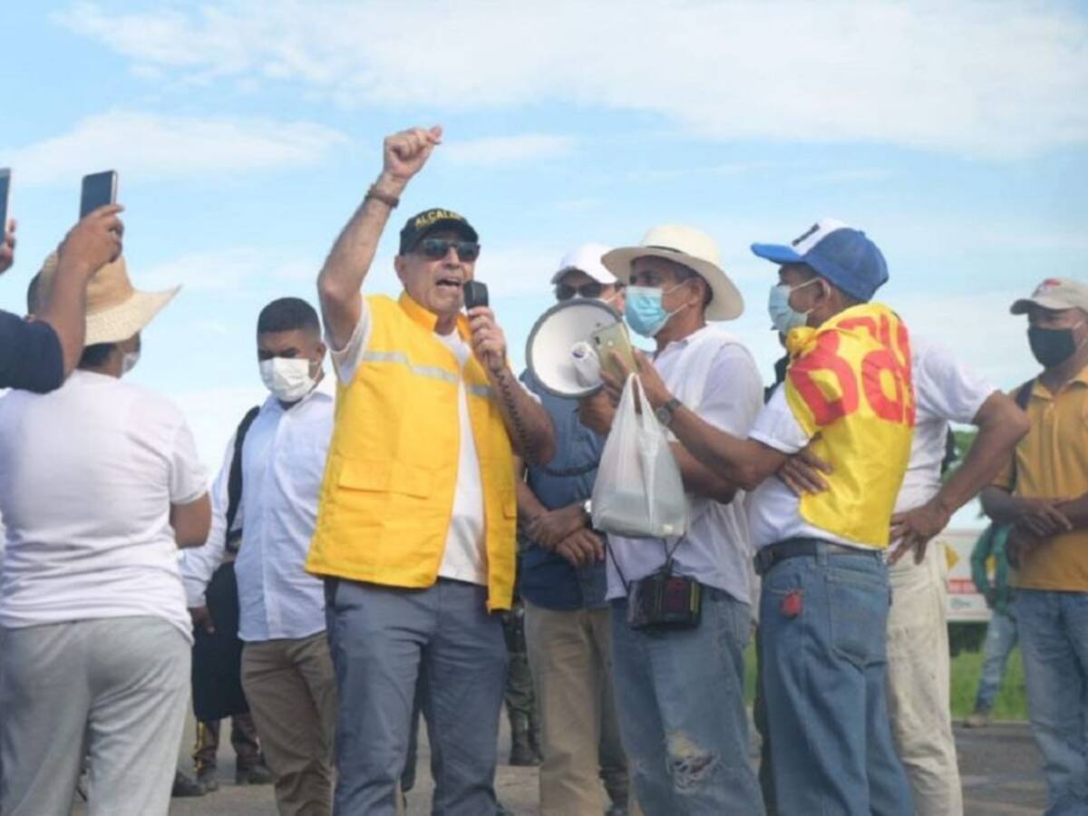 Bayunqueros rechazaron discurso de Dau y mantienen bloqueo en Cordialidad